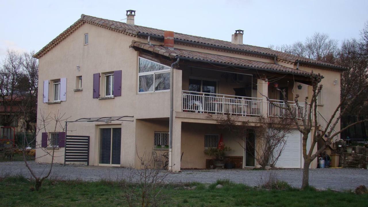 Appartement / Gite Les Papillons Lablachere Exterior photo